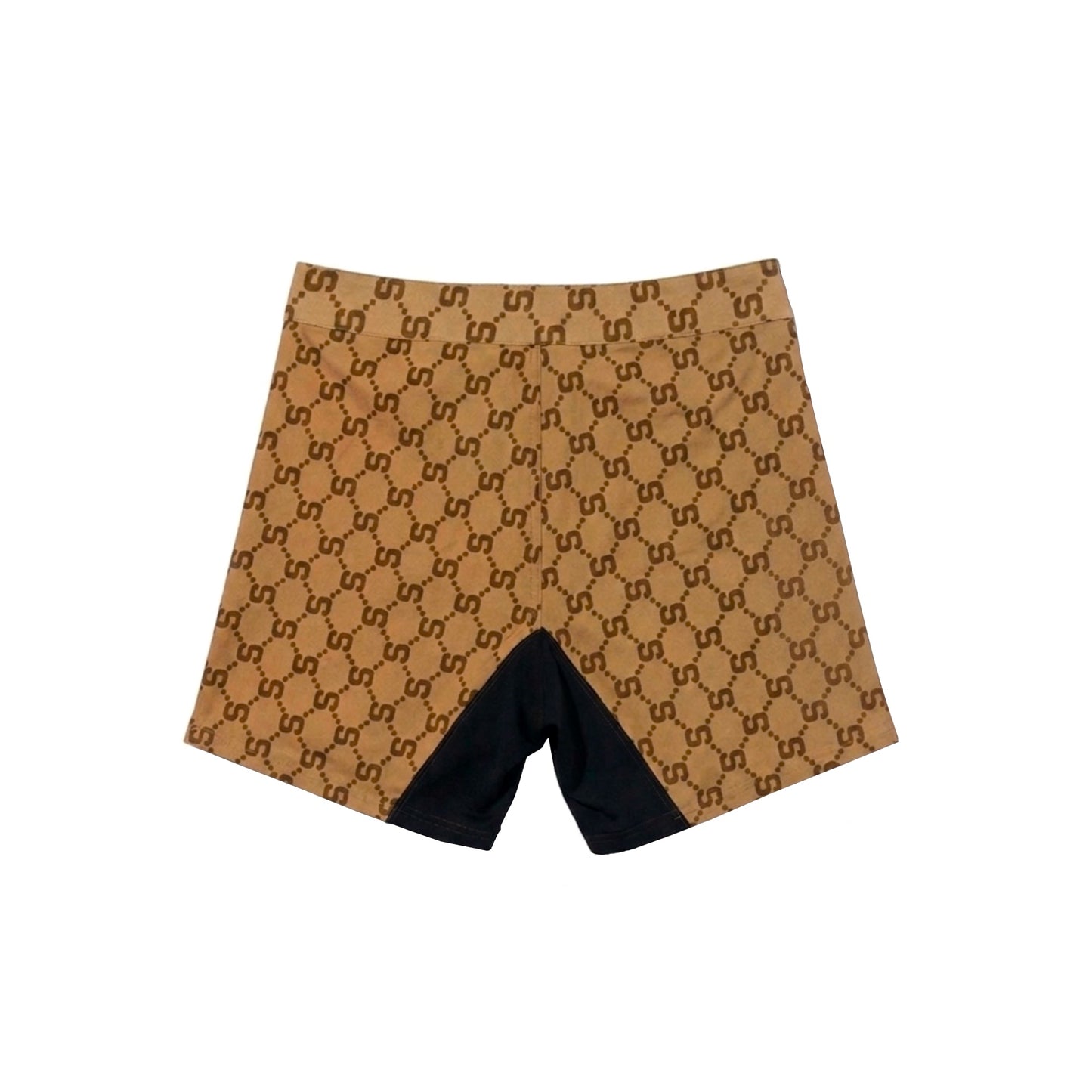 "GUCCI" BROWN MMA SHORTS