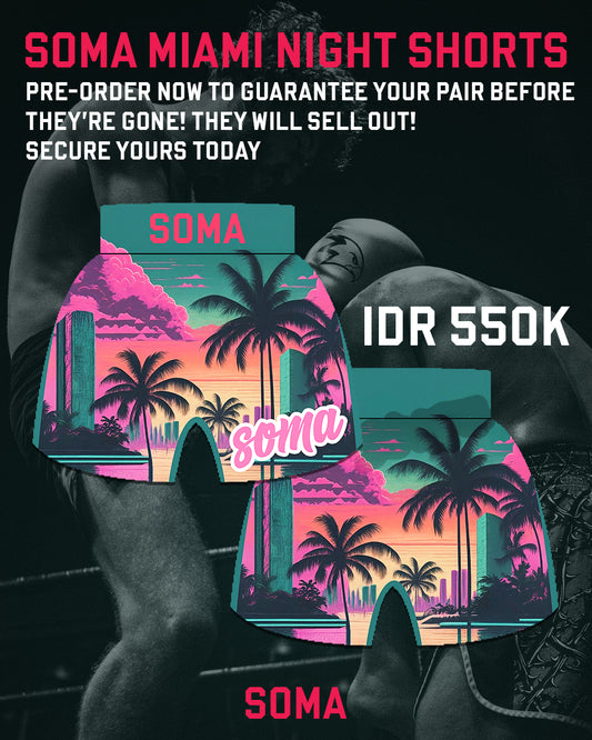 Pre-Order “Miami Nights” Muay Thai Short