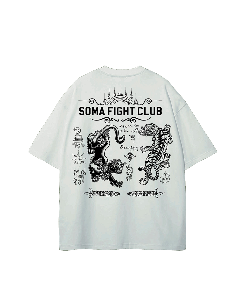 SOMA "TWIN TIGER" OVERSIZED TEE