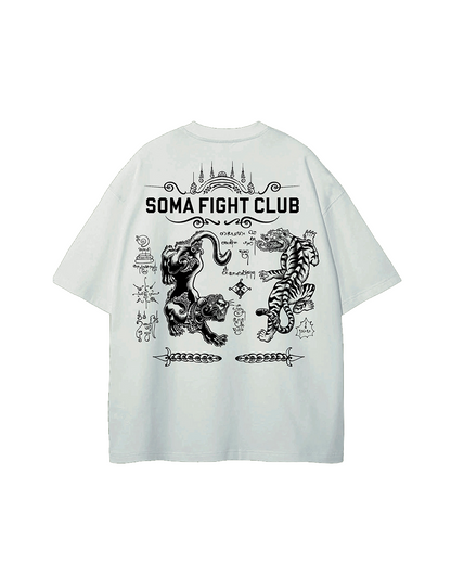 SOMA "TWIN TIGER" OVERSIZED TEE