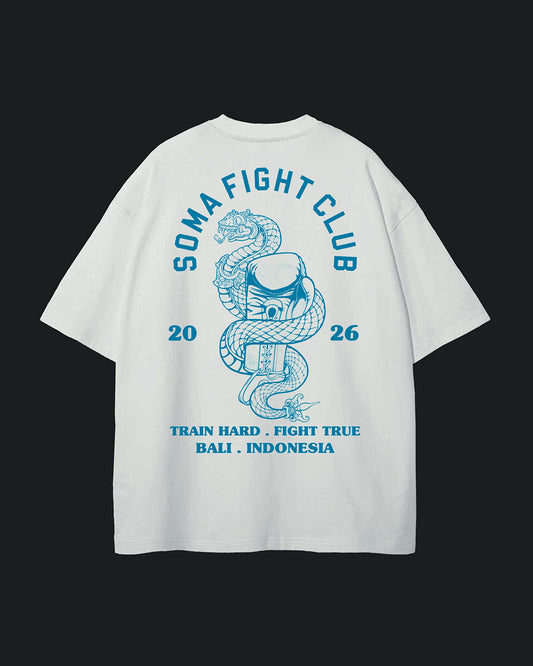 SOMA "BLUE SNAKE" OVERSIZED TEE